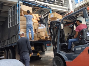 Vận chuyển pallet nhựa các loại